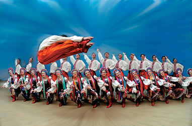 烏克蘭歌舞獻(xiàn)演大劇院(圖)