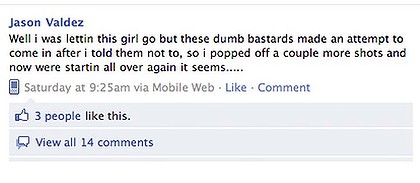 美綁匪與警方對峙16小時 不忘登錄臉譜進(jìn)行更新