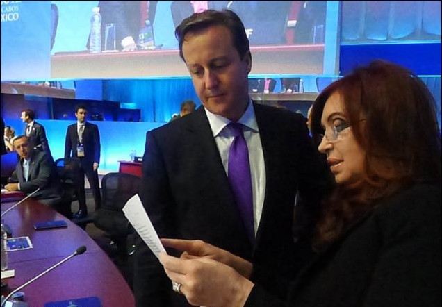 爭議島嶼口水戰(zhàn)升級(jí) 英國首相當(dāng)面拒接阿根廷總統(tǒng)函件