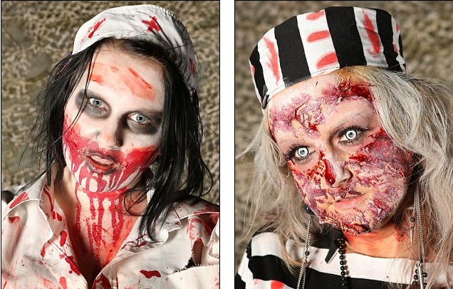 英國數千“僵尸”組團出游 欲創吉尼斯世界紀錄