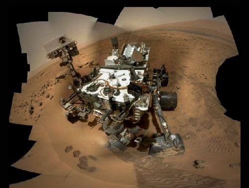 天文迷擊敗NASA 搶先發布“好奇”號自拍照