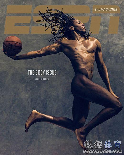 ESPN收錄20位體育明星全裸寫真 秀性感身材