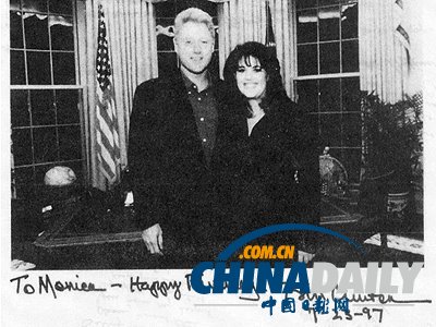 萊溫斯基錄音帶曝光 恐危及希拉里前途