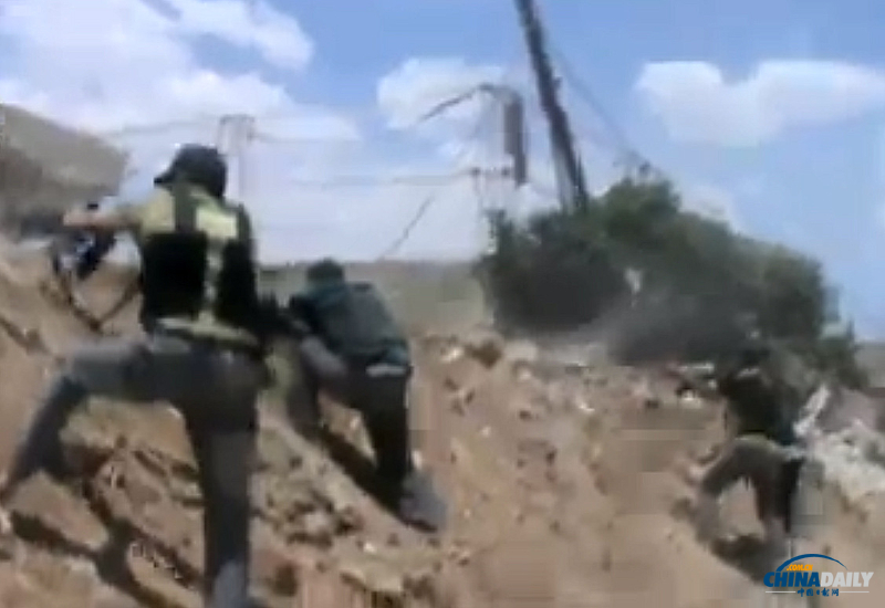 敘利亞政府軍與自由軍發生激烈沖突