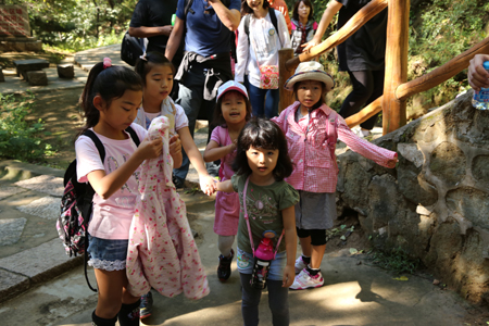 9國外交官參加“登長城，賞金秋”活動