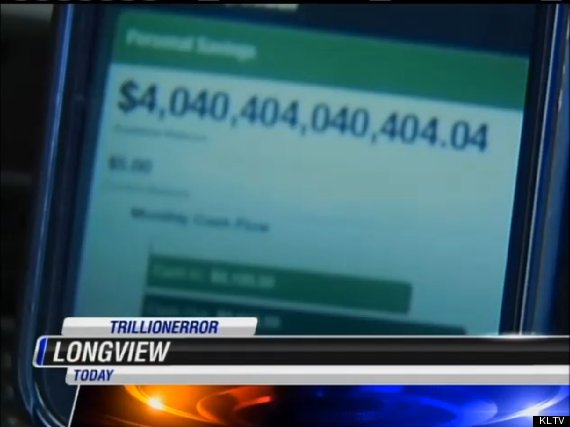 銀行系統出錯 美國男子賬戶多出4萬億美元