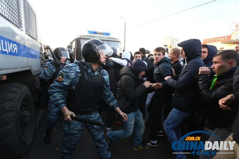 莫斯科發生騷亂事件 約1000人參加380人被捕