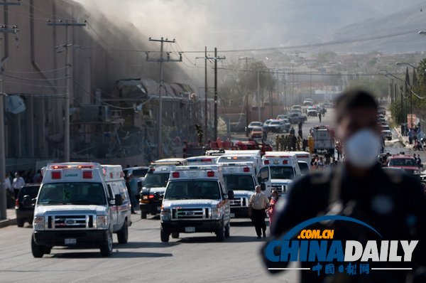 墨西哥美資糖果廠爆炸 1人死亡數十人受傷