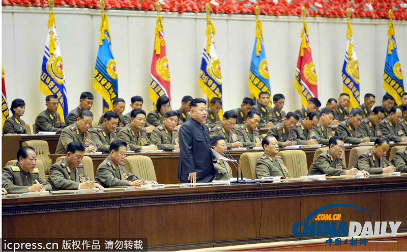 朝鮮最高領導人金正恩觀看軍人藝術慶典（圖）