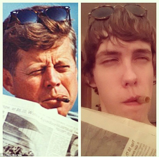 美國(guó)一高中生PK歷任總統(tǒng) 表情模仿惟妙惟肖