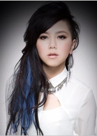 鄧紫棋9款長發盡顯搞怪個性