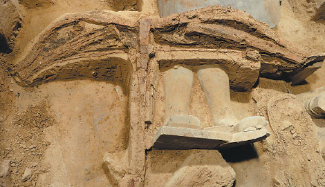 Ancient crossbow unearthed