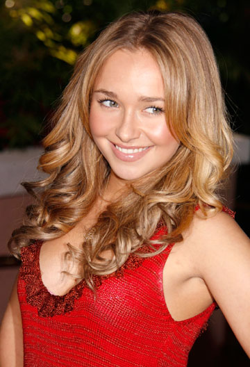 Actress Hayden Panettiere, star of the NBC network television drama series