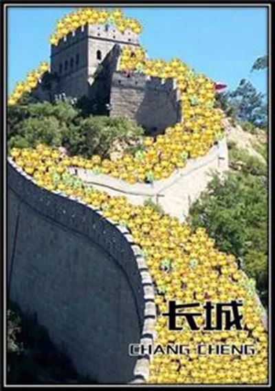 如何用英語表達(dá)國(guó)慶期間“人山人海”？