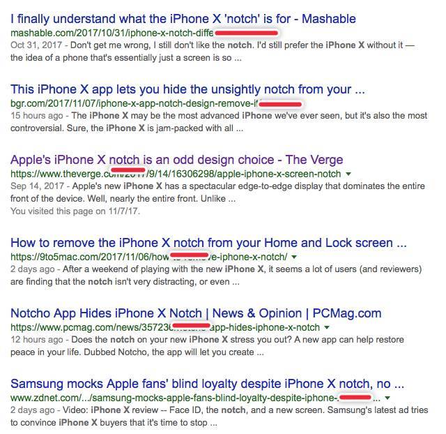 美國人管iPhone X的“齊劉海”叫什么?