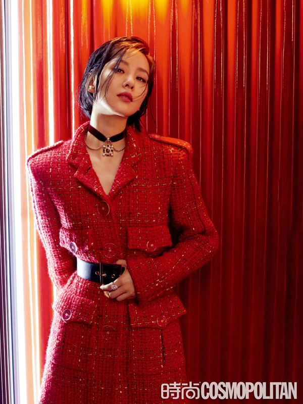 過年啦！來和明星學學怎樣穿紅衣最好看（組圖）