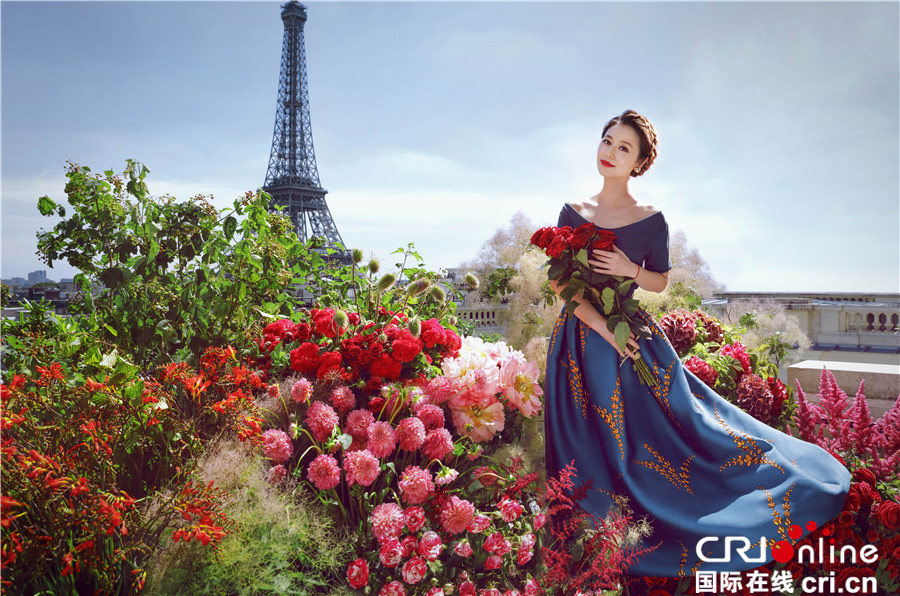 林心如婚前發(fā)唯美寫(xiě)真 準(zhǔn)新娘宛若花仙子（組圖）