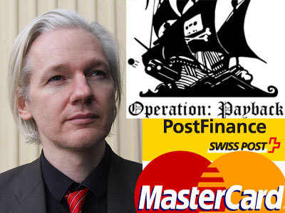 黑客實施報復行動聲援維基解密