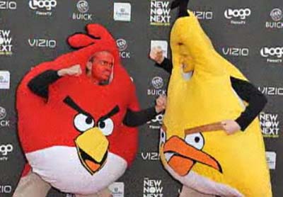 憤怒小鳥、黑天鵝將成萬圣節最流行裝扮