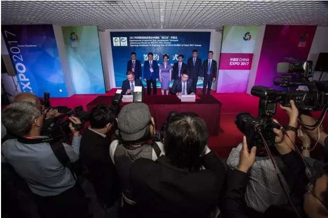 品味“詩(shī)畫(huà)江南”，打造經(jīng)貿(mào)盛宴 中國(guó)館浙江日開(kāi)幕