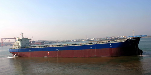 “蓬萊造”貨輪駛向歐洲