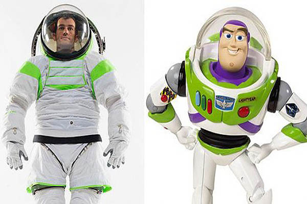 NASA's new 'toy' spacesuit<BR>NASA推'玩具總動員'制服