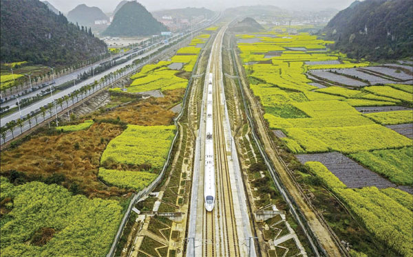 Faster bullet trains boost connectivity