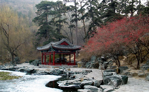 Jingcui Lake and Fragrant Hill