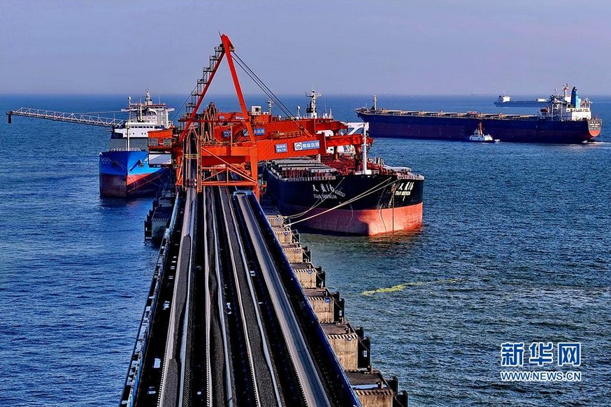 河北港口上半年吞吐量達(dá)4.29億噸(圖)