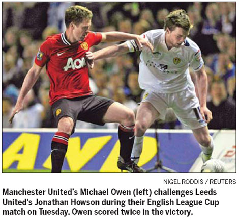 Give Owen one chance, he gives you two goals Give Owen one chance, he gives you two goals