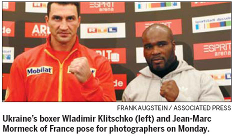 Wladimir Klitschko plans on making Jean-Marc Mormeck the 50th knockout of his career on Saturday, while the Frenchman says he is determined to become his country's first world heavyweight champion. Klitschko out to make Mormeck his 50th KO victim in Germany