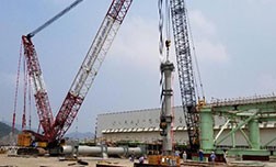 浙江嘉興海上風電升壓站主體工程啟動