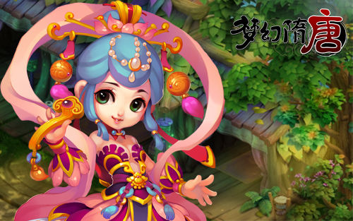 2D回合制網游《夢幻隋唐》今日技術測試