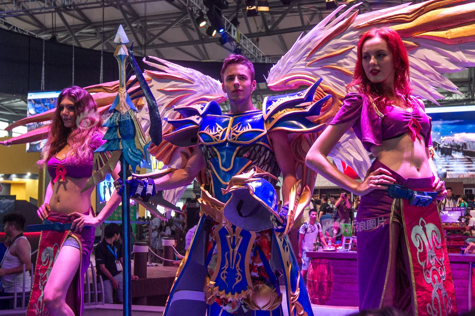 ChinaJoy宅男盛宴 女神陪你玩兒游戲[高清]