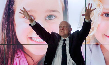 衛報:微軟老板史蒂夫·鮑爾默將在12個月內將退休