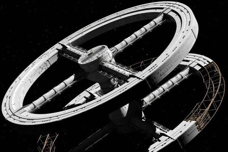 震撼！科幻電影中宏偉空間站(組圖)