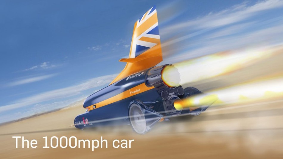 英國“輪上飛人”欲沖擊1600公里陸地時速極限