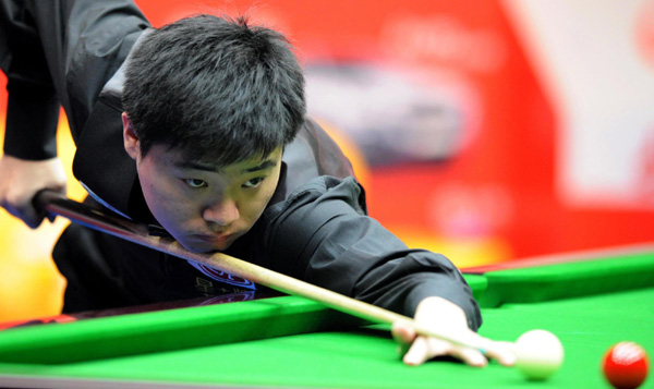 斯諾克中國賽：丁俊暉首次亮相 贏得鬧心