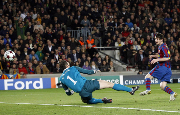 梅西獨中四元 巴薩大勝阿森納 國米1:0中央陸軍