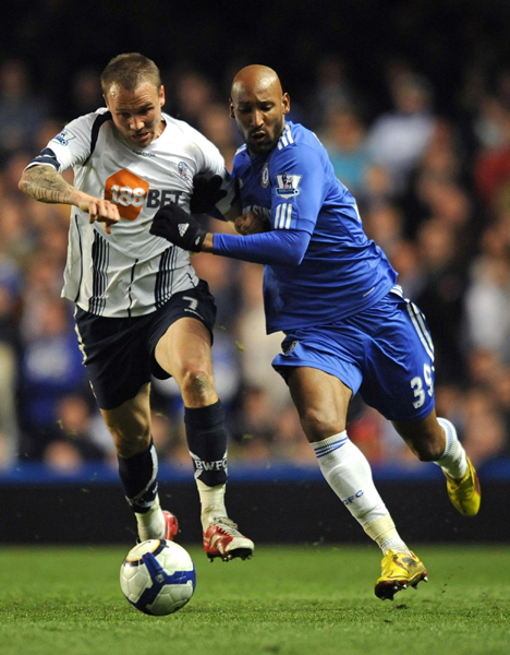 英超：切爾西主場(chǎng)1:0力克博爾頓 超越曼聯(lián)4分