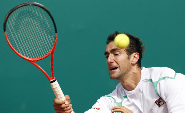 蒙特卡洛大師賽第二輪：特松加、伯蒂奇晉級