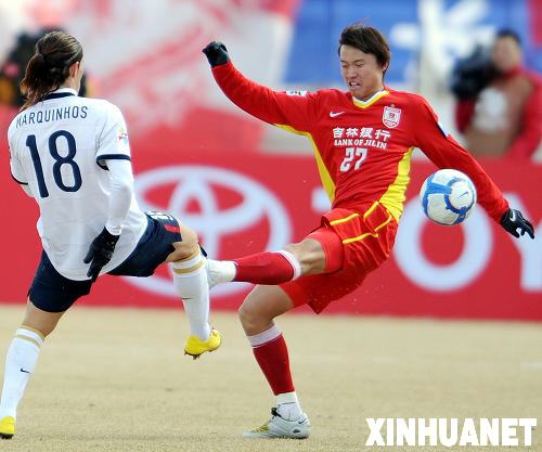 長春亞泰主場小負鹿島鹿角 無緣小組出線