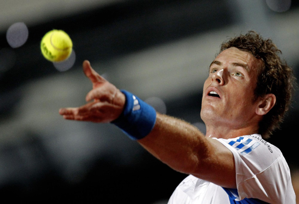 羅馬大師賽：費德勒爆冷出局 小德、穆雷輕松晉級