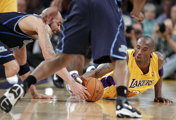 NBA：科比30分“三叉戟”發威 湖人勝爵士2:0