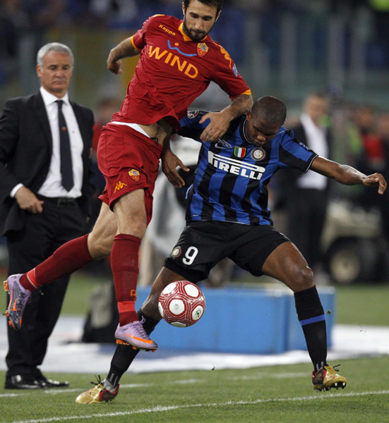 意大利杯：米利托絕殺 國(guó)米1:0擒羅馬奪冠