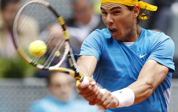 馬德里賽：納達(dá)爾苦戰(zhàn)過關(guān) 小威遭逆轉(zhuǎn)出局