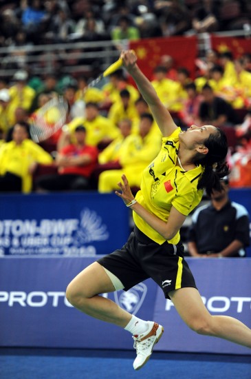 尤伯杯：中國3:0完勝印尼 將與韓國爭冠