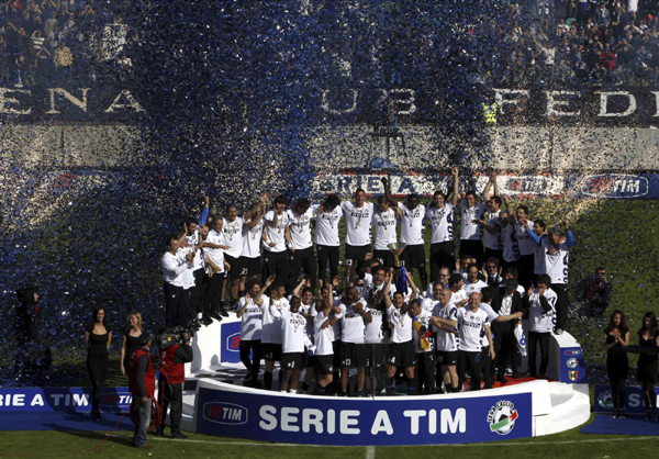 意甲：米利托絕殺 國(guó)際米蘭五連冠