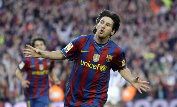 西甲：梅西榮膺最佳射手 巴薩4:0創紀錄奪冠