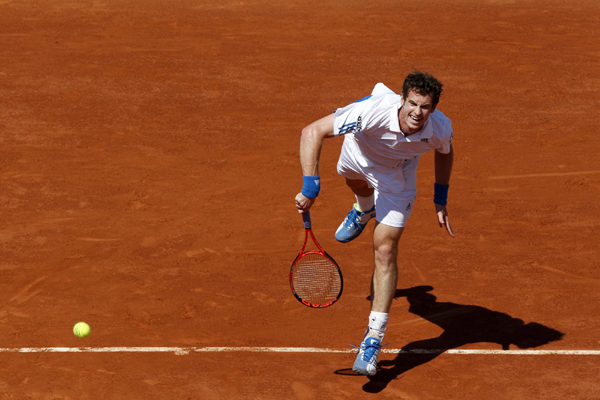 法網：費德勒三盤橫掃 穆雷逆轉加斯奎特